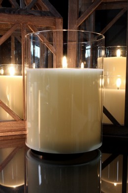 PRE-ORDER DECEMBER   6x8" SIMPLY IVORY RADIANCE POURED CANDLE [478271]